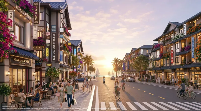 Lối ra biển khu Lam Ngọc — Hồng Ngọc