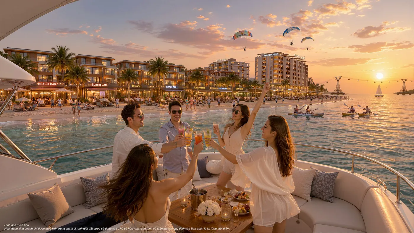 Du thuyền ngắm hoàng hôn trên vịnh Nha Trang