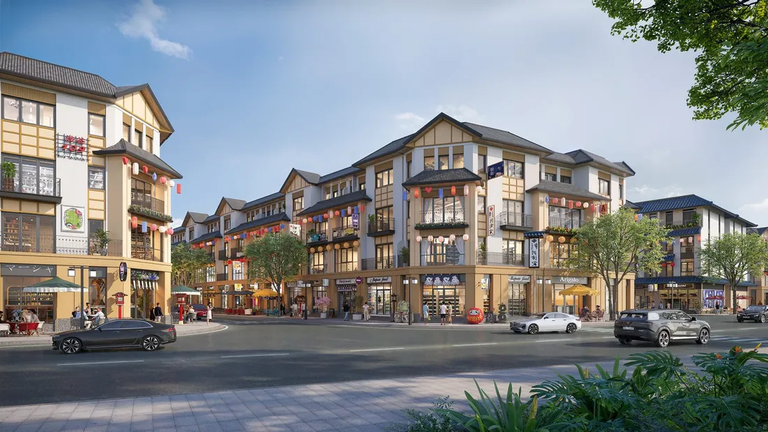 Phong cách kiến trúc Nhật Bản tại Vinhomes Pearl Bay