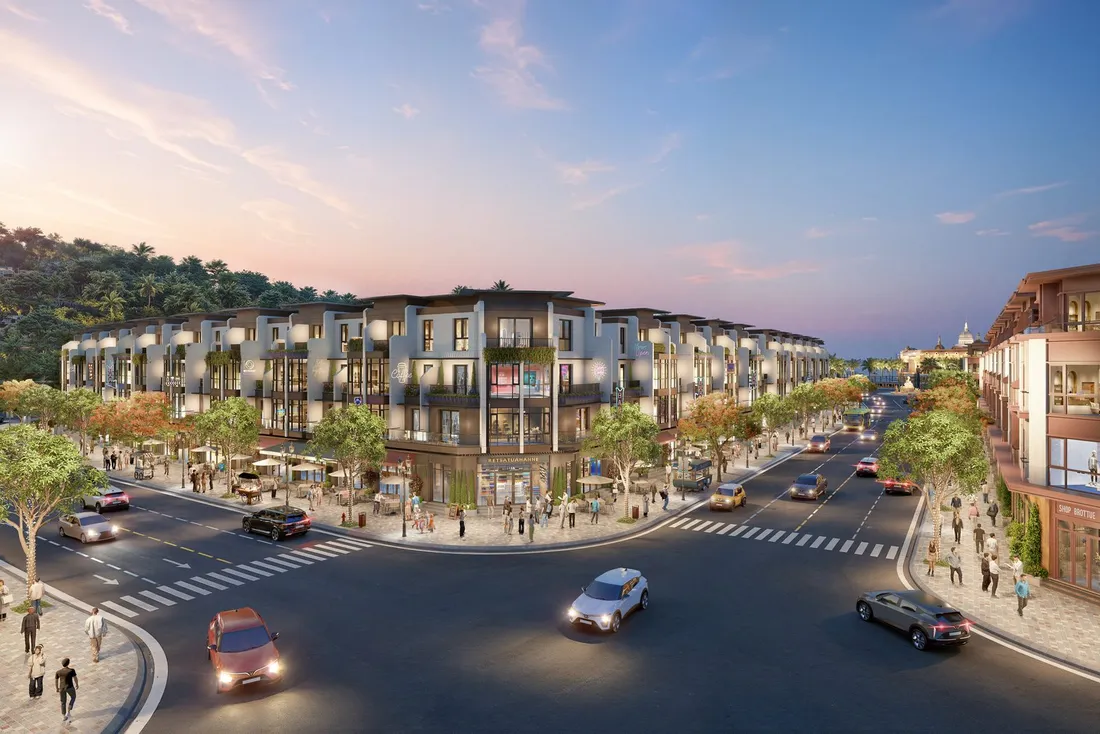 Phong cách kiến trúc Hiện đại nhiệt đới tại Vinhomes Pearl Bay